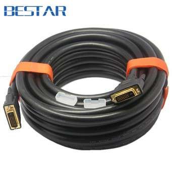 Nipseyteko DVI Cable, 1.5m-20m, Dual Channel, Male to Male