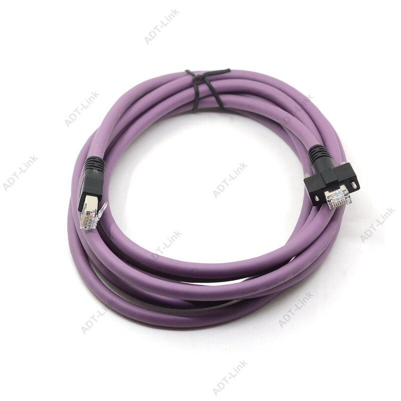 Nipseyteko Ethernet Cable Accessories, Industrial Digital Camera, RJ45 Vision Cables for Basler Dalsa AVT