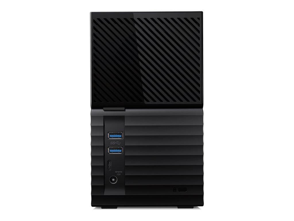 Western Digital My Book Duo 44TB Encrypted External Hard Drive (Desktop) USB 3.2 Gen 1 AES 256-bit