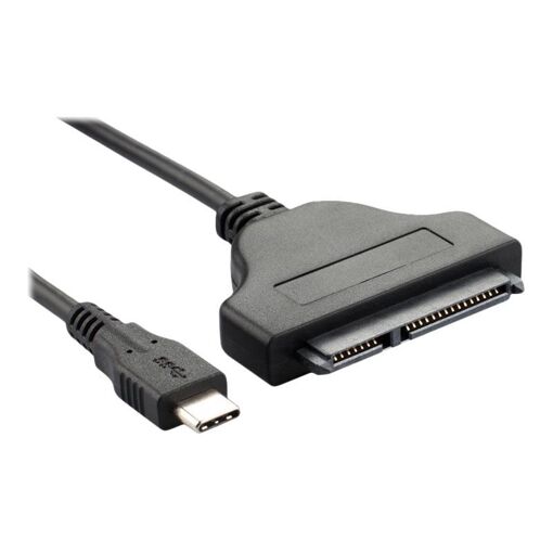 Controlador de almacenamiento DLH - 2,5" - SATA 6Gb/s - USB-C 3.1 (Gen 2) - Negro