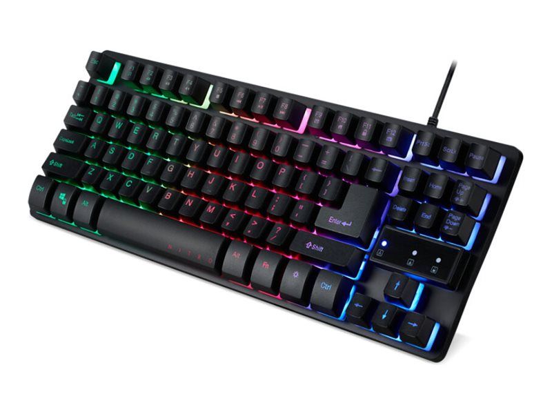 Acer Nitro TKL (NKW120) Gaming Keyboard - USB - Retroilluminated - AZERTY - French - Black