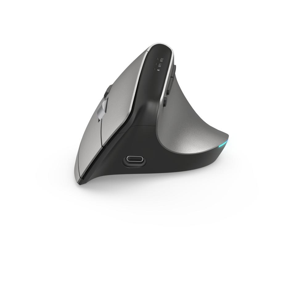 Hama Wireless Optical Mouse for Right-Handed Users with Bluetooth and 2400 DPI