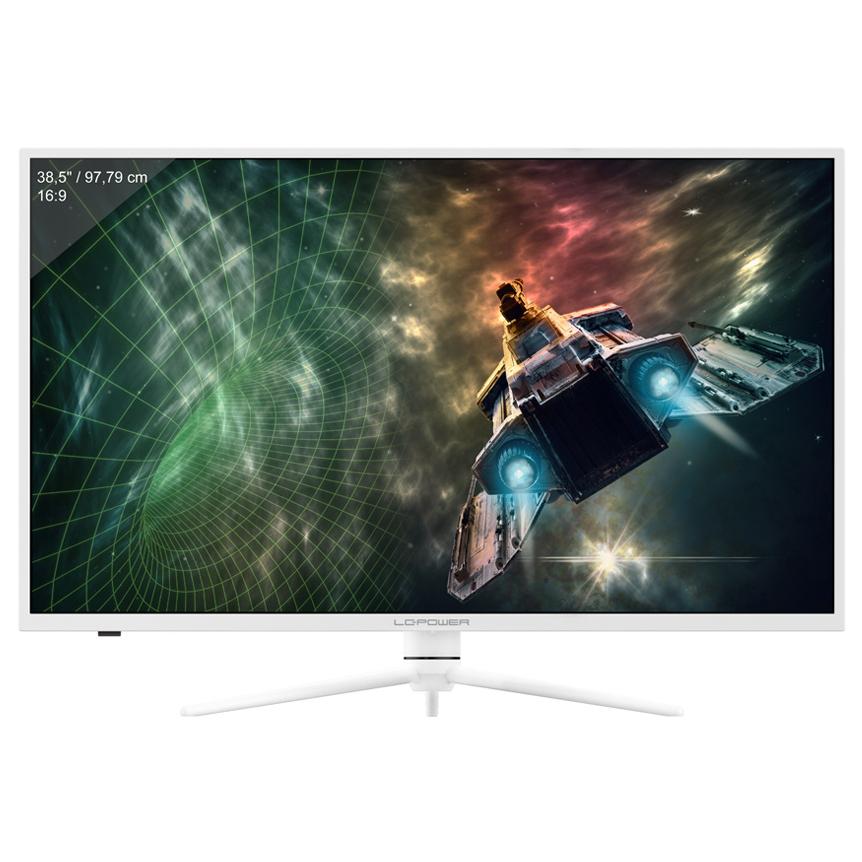 LC-Power LC-M39-QHD-165-C 38.5-Inch Quad HD LED Monitor, White