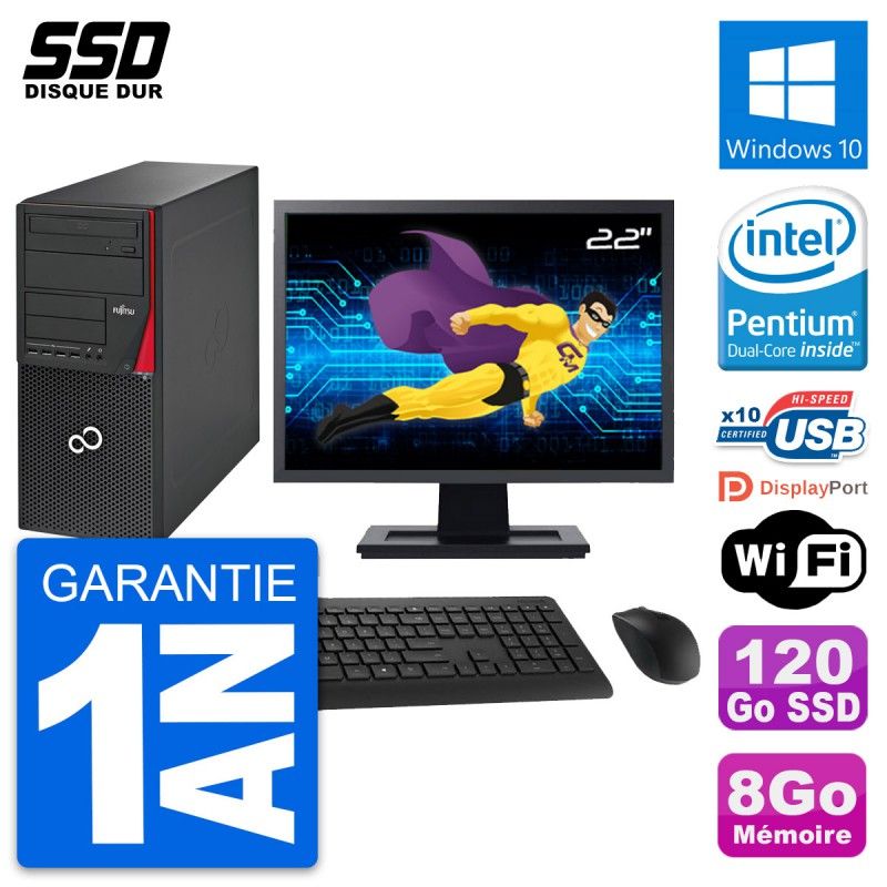 Fujitsu P720 22-Inch Desktop PC