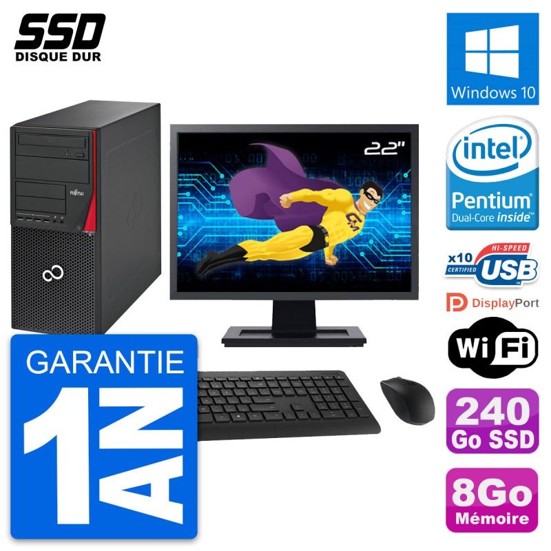 Fujitsu P720 22-Inch Desktop Computer