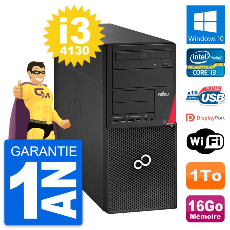Fujitsu Esprimo P720 PC Tour - Intel i3-4130, 16GB RAM, 1TB HDD, Windows 10, WiFi