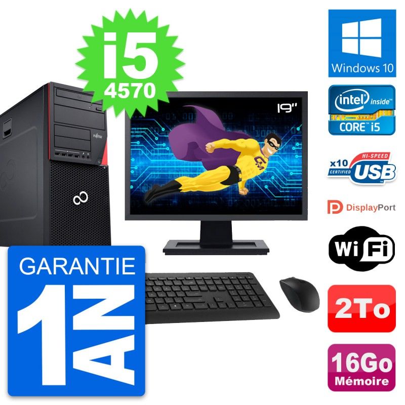 Fujitsu P720 19-Inch Desktop PC