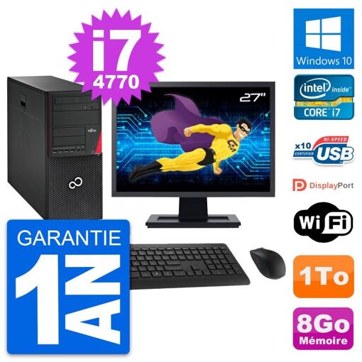 PC de sobremesa Fujitsu P720 de 27 pulgadas