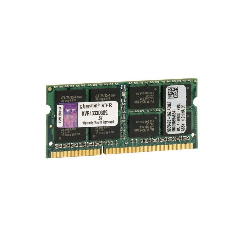 Memoria RAM Kingston 4GB DDR3 SO-DIMM (KVR1333D3S9/4G)