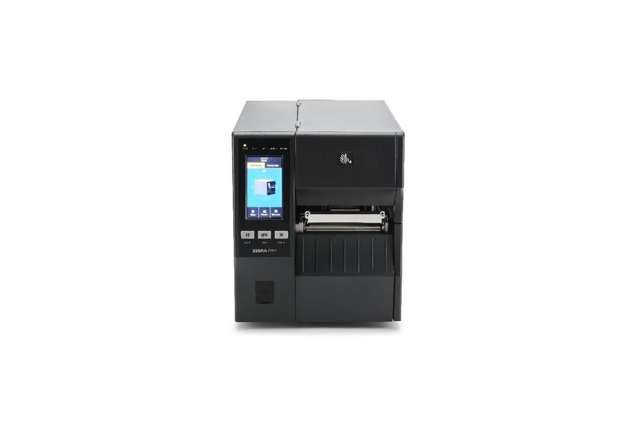 Zebra ZT411 Label Printer (Thermal Transfer, Media Width 104mm, 300 dpi, Roll Holder Included)