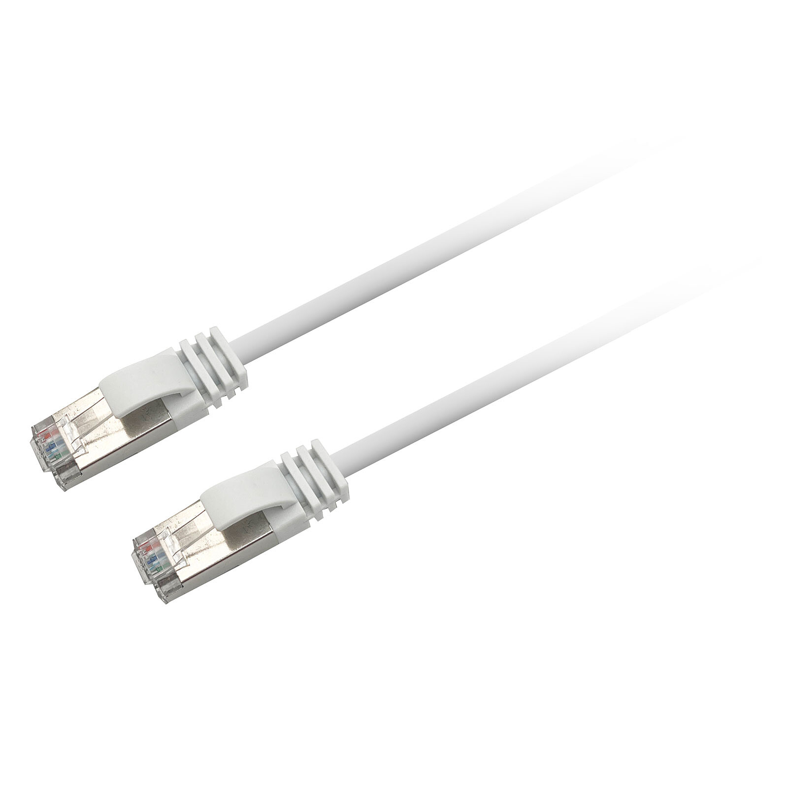 Textorm RJ45 CAT 6 FTP cable - male/male - 2 m - White