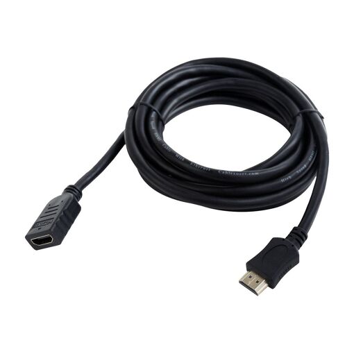 Câble d'extension HDMI Gembird Cablexpert avec Ethernet - Femelle vers mâle HDMI - 3 m - Compatibilité 4K