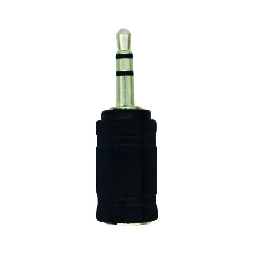Adaptador de audio 2direct - Mini teléfono estéreo de 3,5 mm macho a conector micro estéreo hembra - Negro