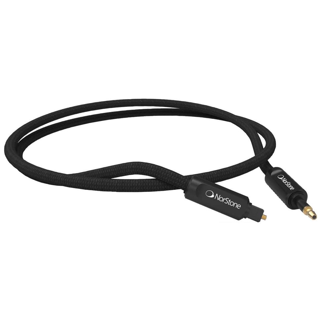 Cable de audio digital NorStone Arran - 75 cm Negro