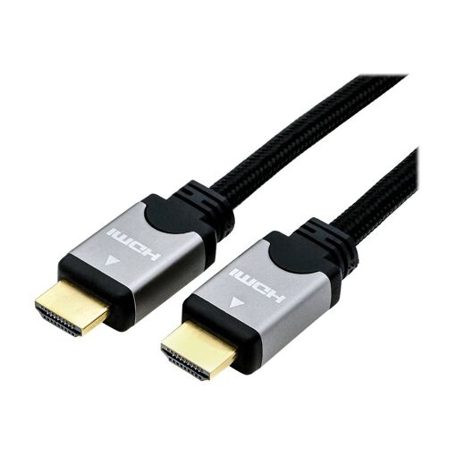 Secomp High Speed HDMI Cable with Ethernet - 5m, Dual Shielding