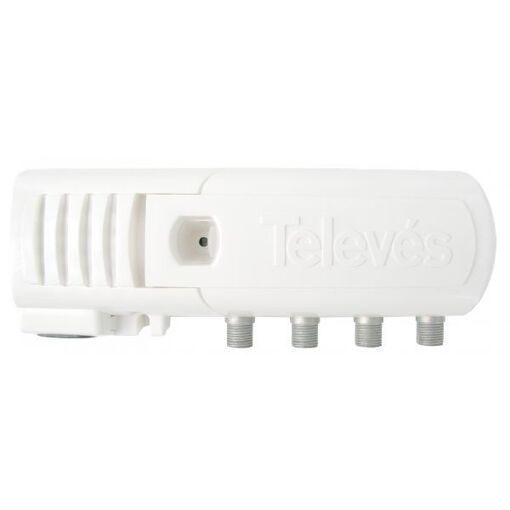 Repartidor de antena Televes - Conector F hembra a conector F hembra