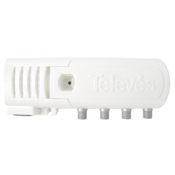 Repartidor de antena Televes - Conector F hembra a conector F hembra
