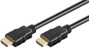 Cable HDMI con Ethernet IC Intracom - 15 m, par de cables trenzados blindados, negro