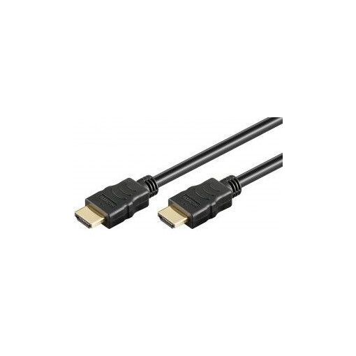 IC Intracom - HDMI Cable with Ethernet - 15m, Shielded Twisted Pair, Black