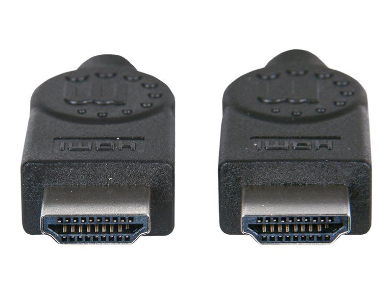 Cable HDMI y Ethernet de alta velocidad IC Intracom, 10 m, Negro