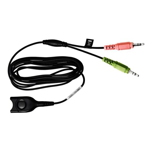 Epos EasyDisconnect Cable - 3.5mm Stereo Male to Mini Phone Male