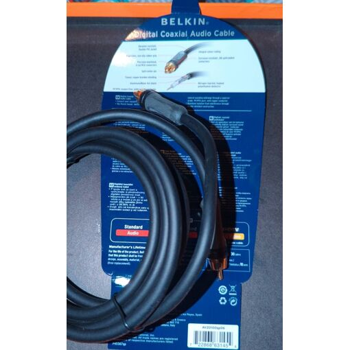 Belkin Pure AV Blue Coaxial Digital Audio Cable