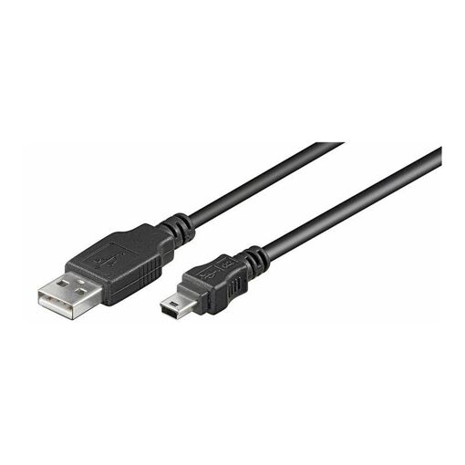 Câble USB MicroConnect - 1,8 m, USB mâle à mini-USB de type B mâle
