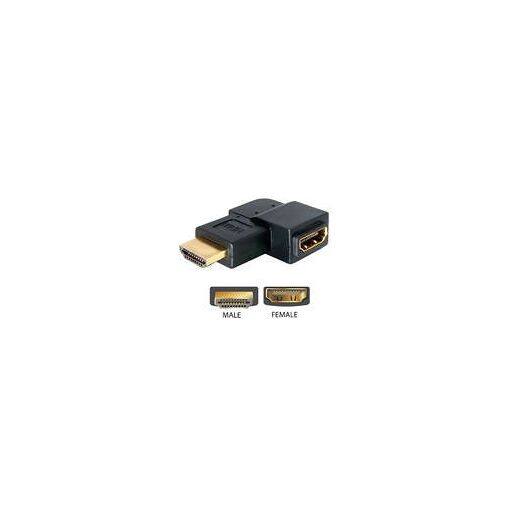 Adaptateur HDMI Delock - Connecteur à angle droit