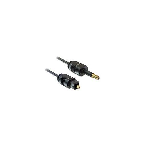 Câble audio numérique Delock - Noir, 2 m