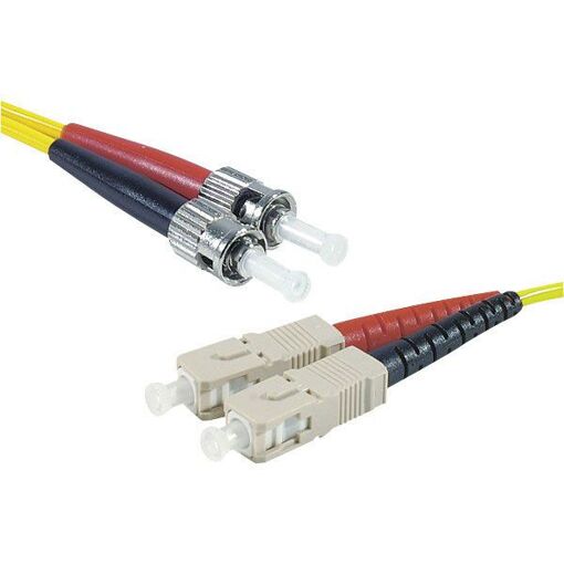 Exertis Connect SC to ST Fiber Optic Cable - 1m