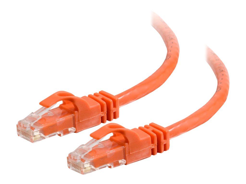 C2G Cat6 Booted UTP Network Patch Cable - 1m, Orange