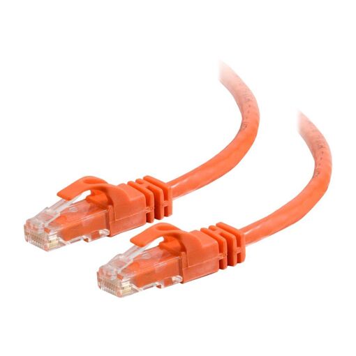 Cable de red C2G Cat6 Desenrollado con protección UTP - 1 m, Naranja