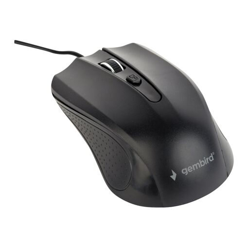 Gembird Optical Mouse, 4 Buttons, USB, Black