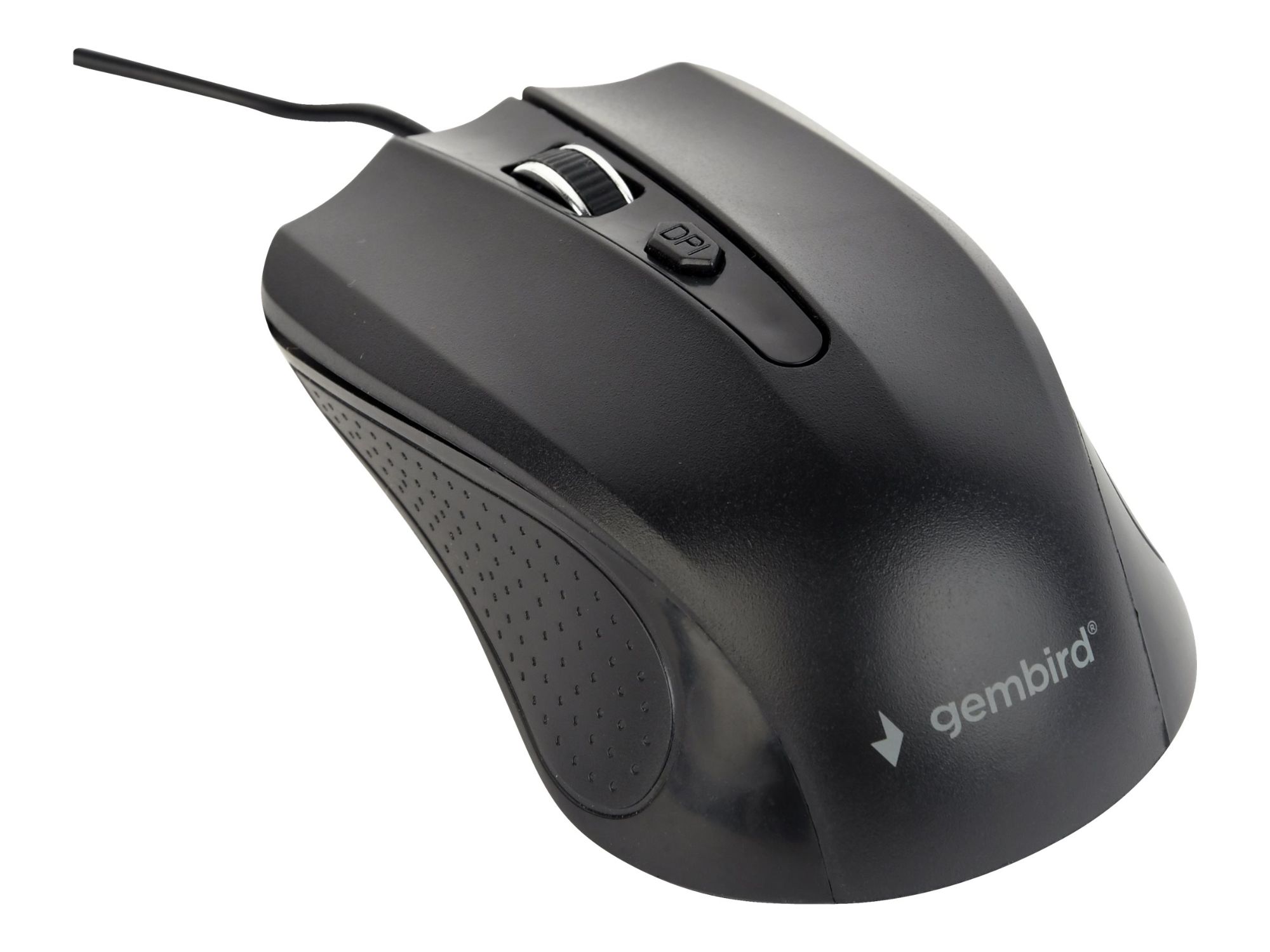 Gembird Optical Mouse, 4 Buttons, USB, Black