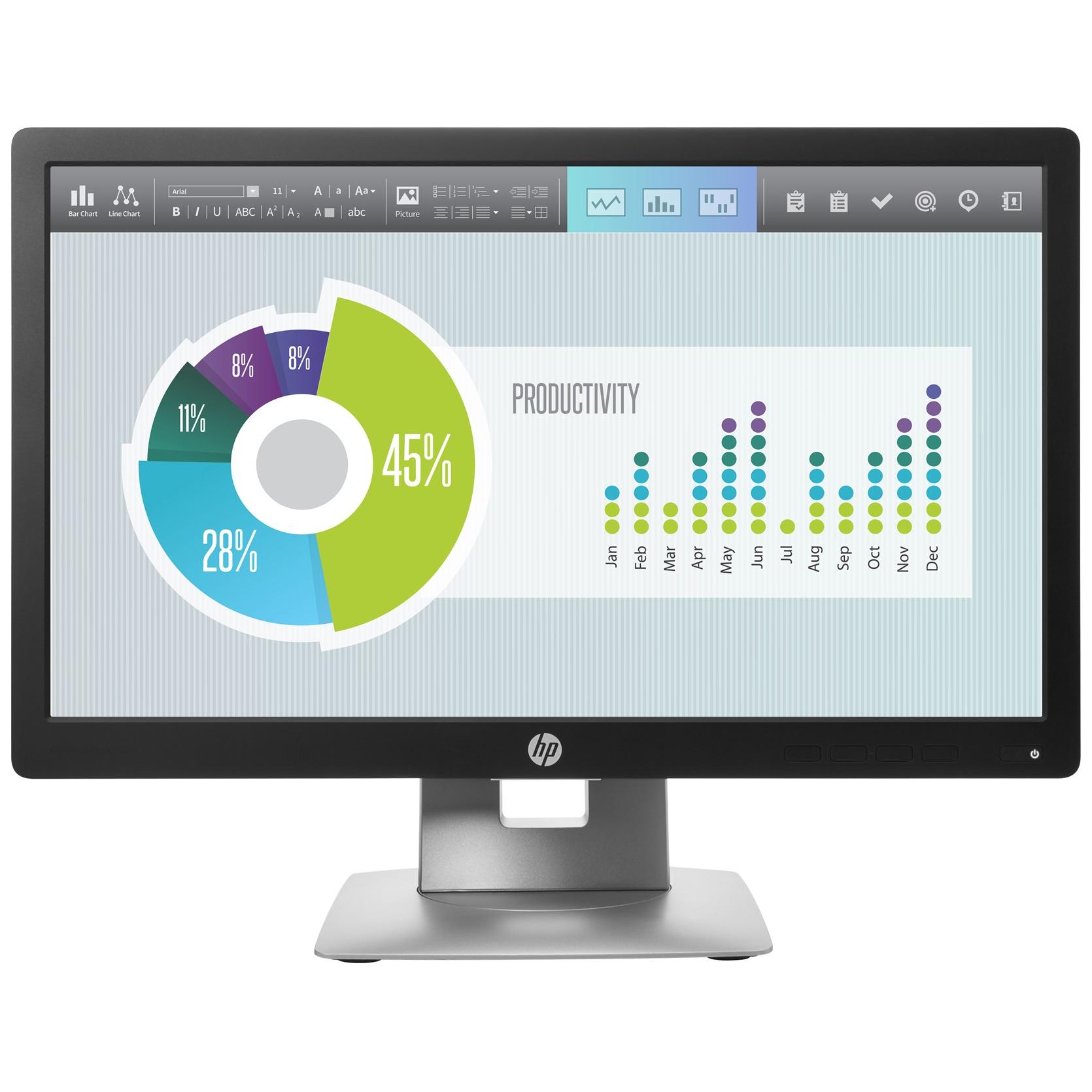 HP EliteDisplay E202 20-inch LED Monitor