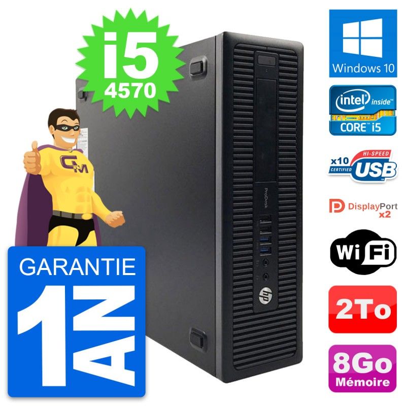 HP ProDesk 600 G1 SFF Desktop Computer