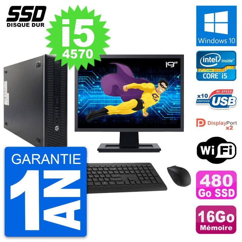 HP ProDesk 600 G1 SFF Desktop Computer