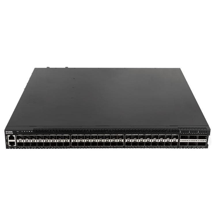 D-Link DXS 3610-54S Managed Switch - 48x 10 Gigabit SFP+ + 6x 40 Gigabit QSFP+ / 100 Gigabit QSFP28