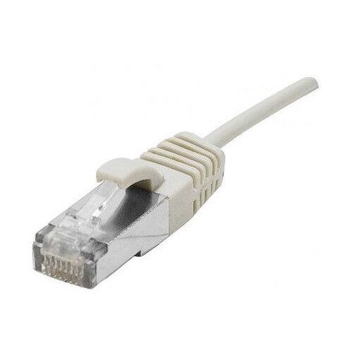 Cable Exertis Connect SFTP Cat 6a - 50 cm, 4.8 mm, sin halógeno y sin gancho