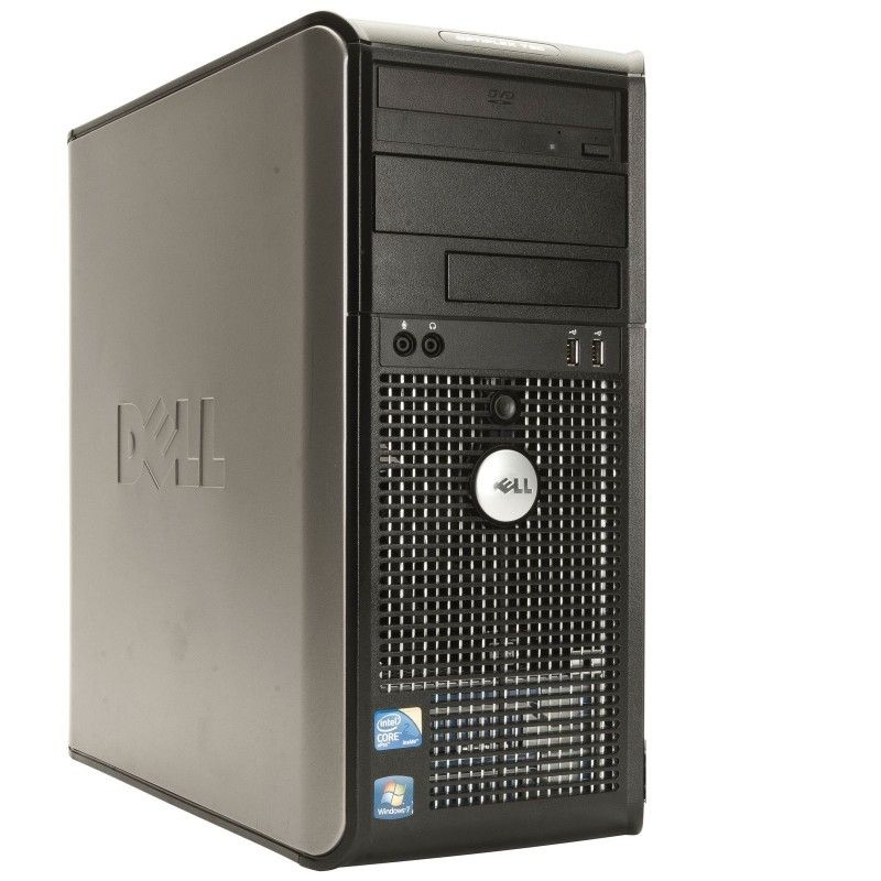 Dell 780 Tower PC, 250GB HDD, 4GB RAM, Core 2 Duo, Windows 7