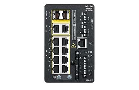 Cisco Catalyst IE3100 Rugged Series Switch - 8 x 10/100/1000 + 2 x Gigabit Combo Port - DIN Rail Mount