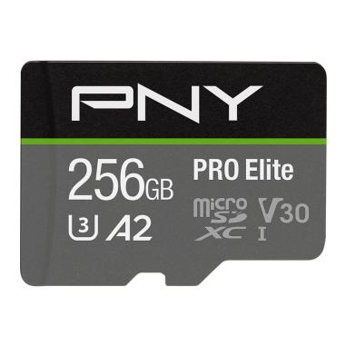 PNY Pro Elite 256GB MicroSDXC UHS-I Class 10