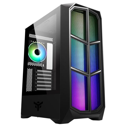 Caja ITek Vertibra Y210 Mini Torre, Negro