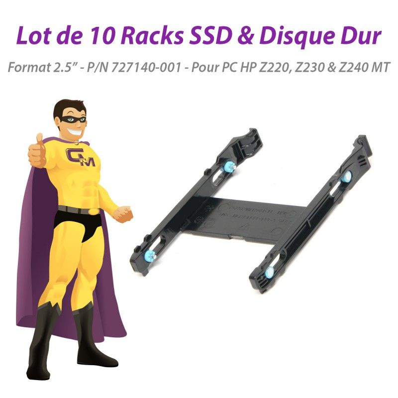HP 100 Racks for 2.5" SSD/HDD - Z220, Z230, Z240 MT
