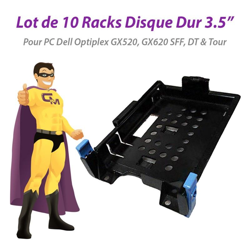 Dell Hard Drive Racks (10-Pack) - 3.5" Size