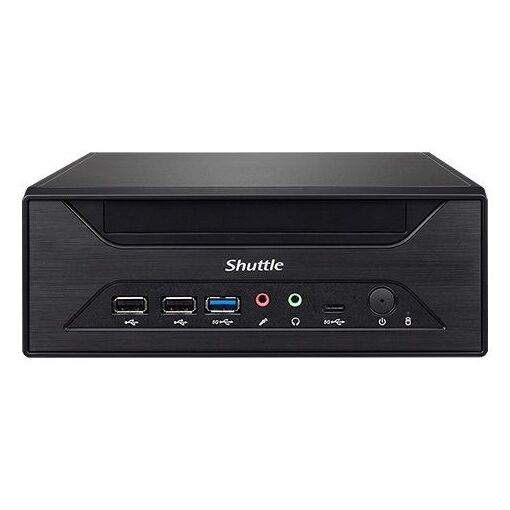 PC barebone Shuttle XH610 compacto con chipset Intel H610, 2x LAN, 1x VGA, funcionamiento continuo las 24 horas