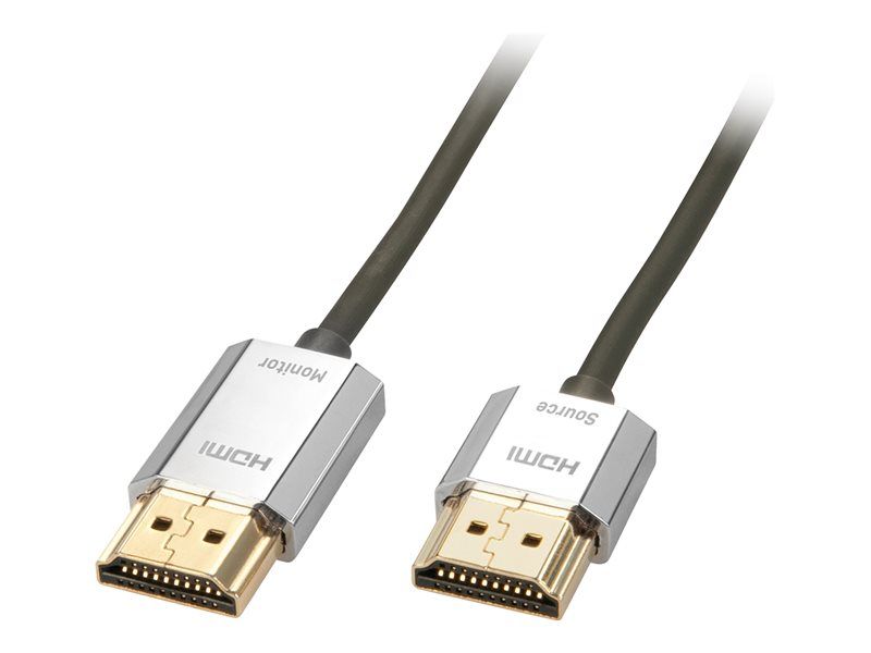 Lindy CROMO Slim High Speed HDMI Cable with Ethernet - 3m