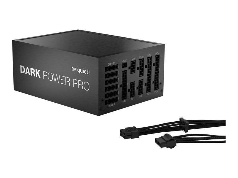 Fuente de alimentación PC Listan Dark Power PRO 12 1500W - ATX12V 2.51 / EPS12V 2.92 - 80 PLUS Platina - 1500W - PFC Activo - Negro