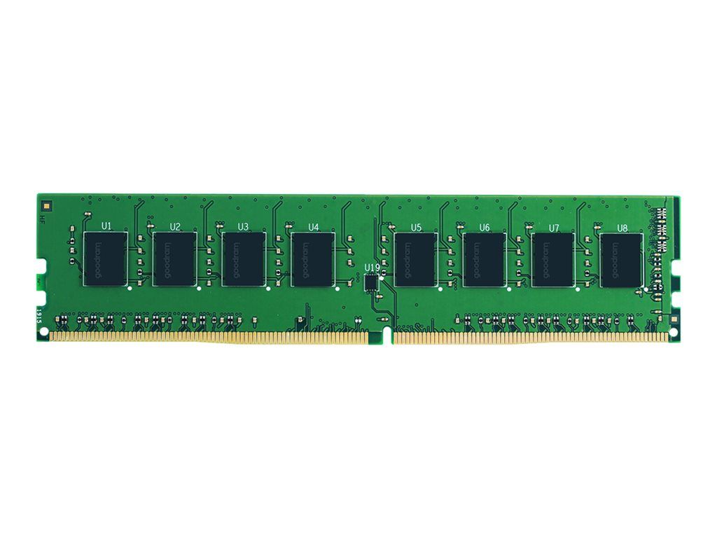 Goodram DDR4 16GB (288-Pin DIMM, 2666MHz/PC4-21300, CL19, 1.2V, Buffered Non-ECC Memory Module)