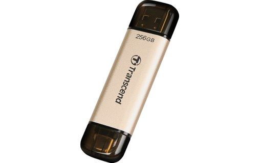 Transcend JetFlash 930C - 256GB USB Flash Drive - USB 3.2 Gen 1/USB-C
